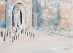 Jerusalem Walls Acrylic