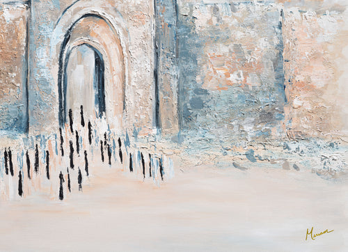 Jerusalem Walls Acrylic